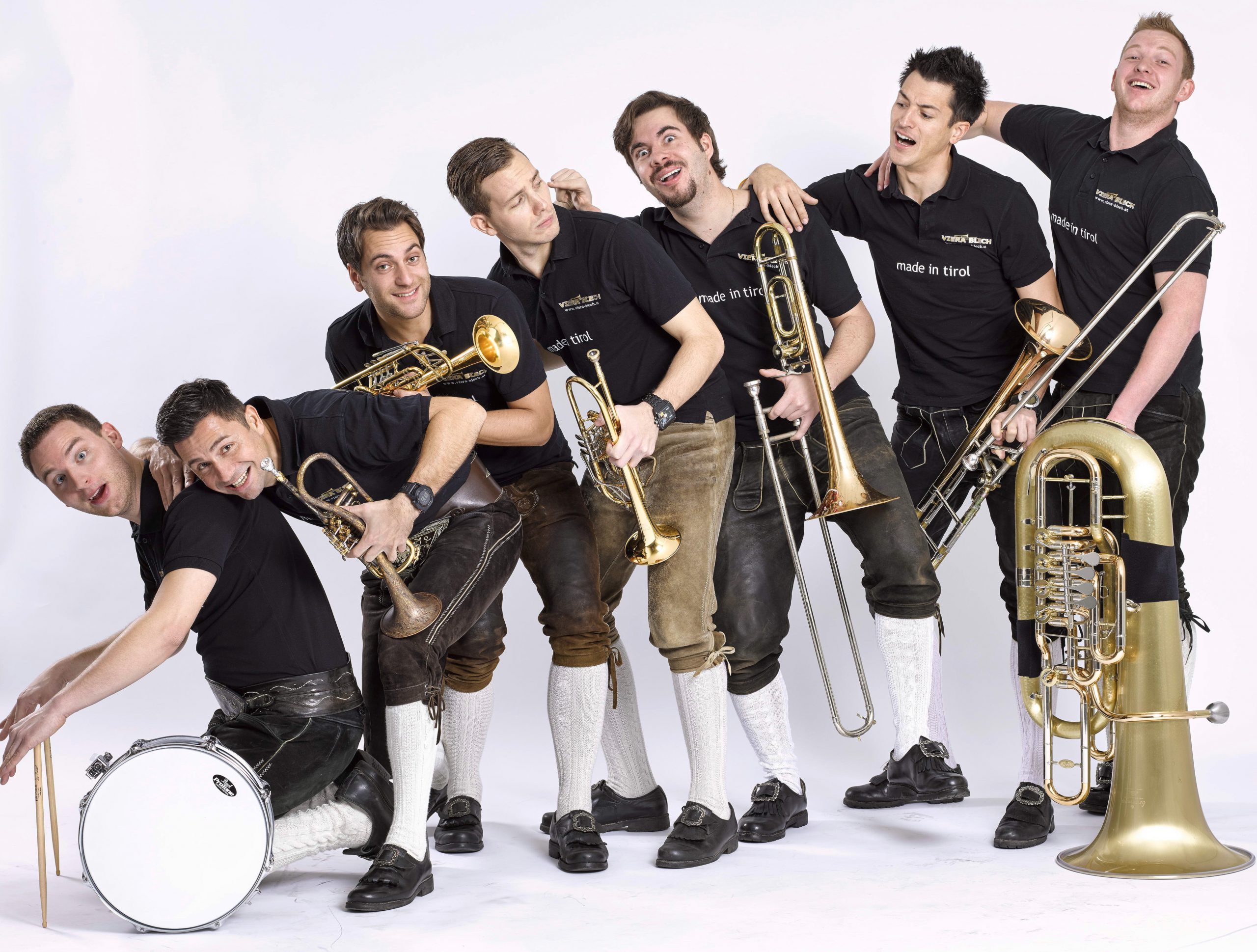 VIERA BLECH - Blasmusik der Spitzenklasse aus Tirol - live in Bad Tennstedt am 12.09.2020 - Vorverkauf zu unseren Proben, Veranstaltungen, über das Kontaktformular oder bei Musikinstrumente Thoß